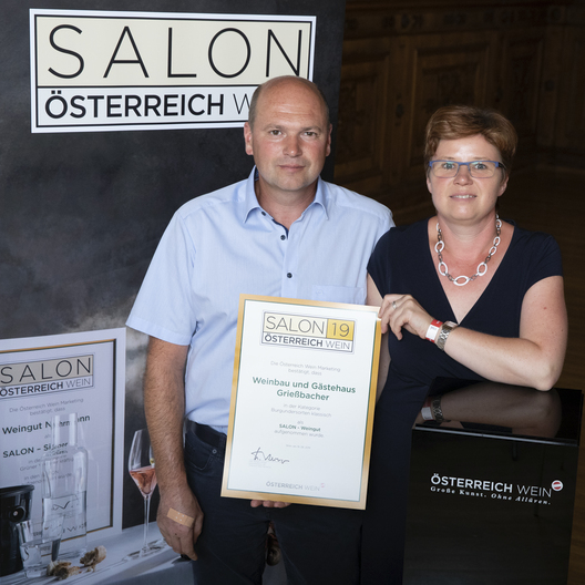Auszeichnungen Weinbau Grießbacher